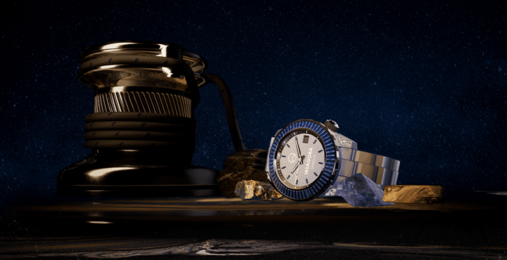 Montre Serenity Watch de nuit, expérience en 3D temps réel et en WebGL | iasagora