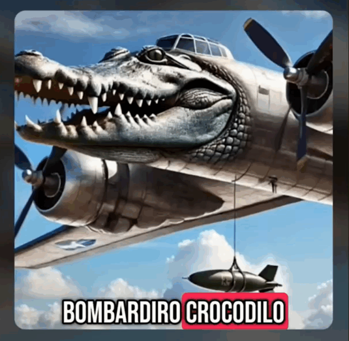 Italian brainrot AI slop chaos creatif innovation